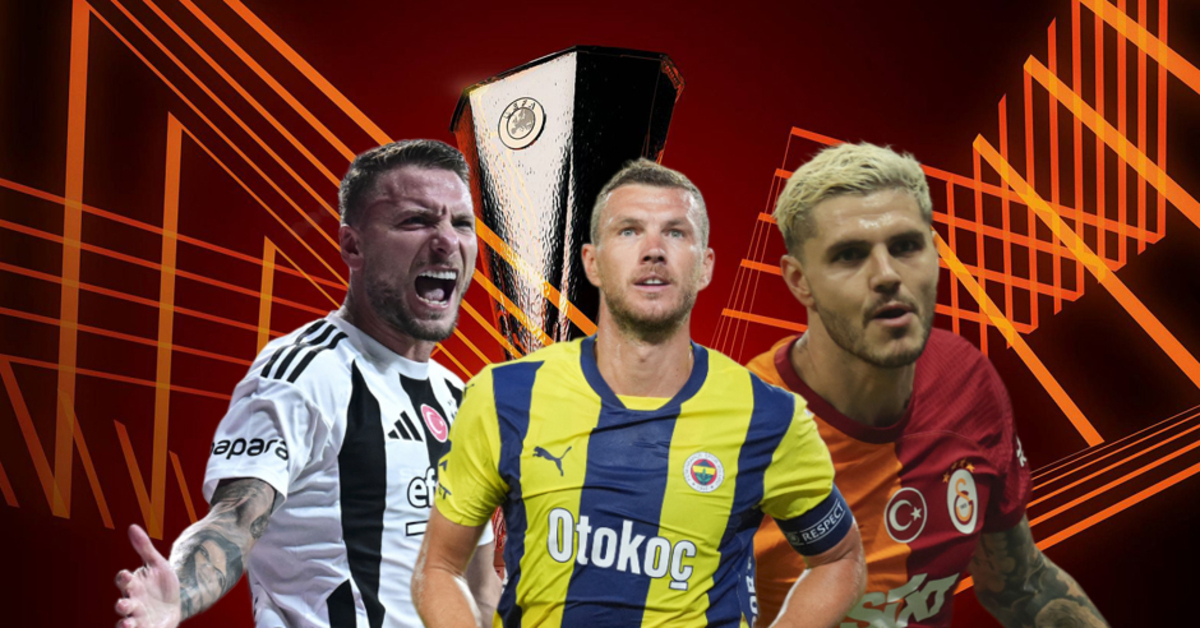 Beşiktaş, Galatasaray ve Fenerbahçe’nin UEFA Avrupa Ligi’nde rakipleri belli oldu