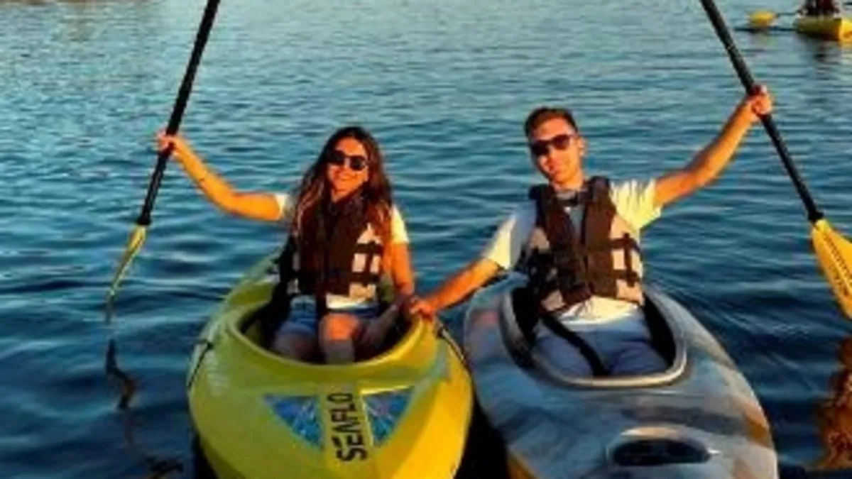 Gölde ‘kürek takımı mahsur kaldı’ diye yardım istendi