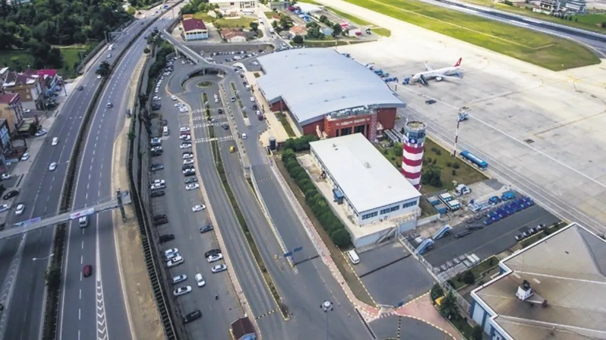 Yere göğe sığmayan havalimanına yeni terminal