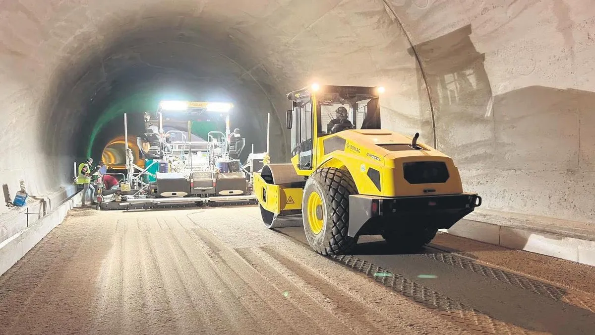 Yüksekova tünelinde sona gelindi