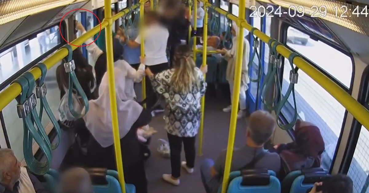 İmdat frenini çektiren kavga!