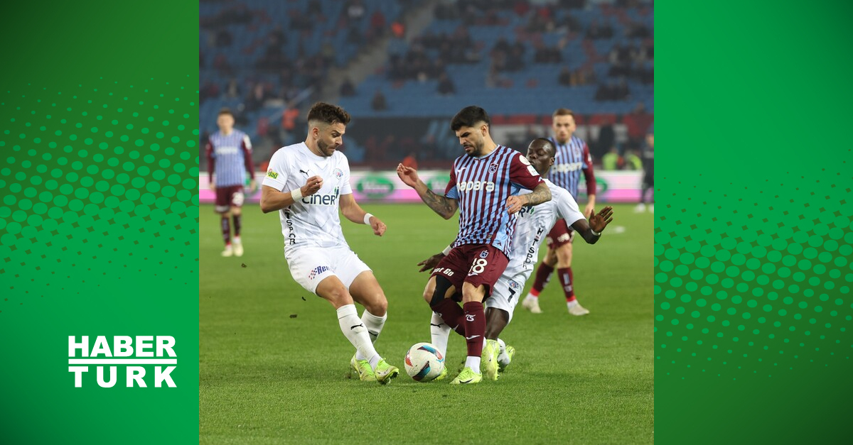 MAÇ SONUCU: Trabzonspor: 2 – Kasımpaşa: 2