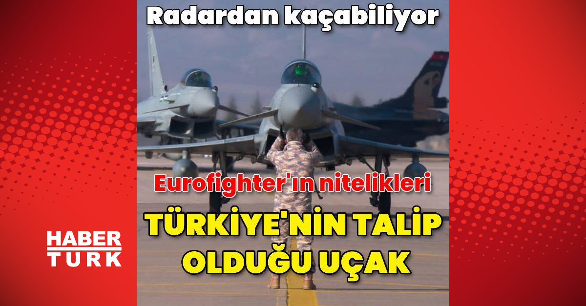 Türkiye’nin talip olduğu savaş uçağı: Eurofighter Typhoon
